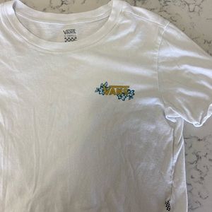Vans cropped tee